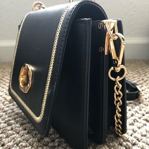 Black side bag NEVER USED